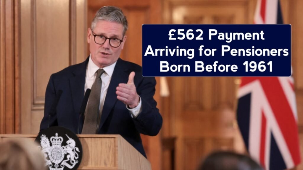 £562 DWP payment for pensioners born before 1961