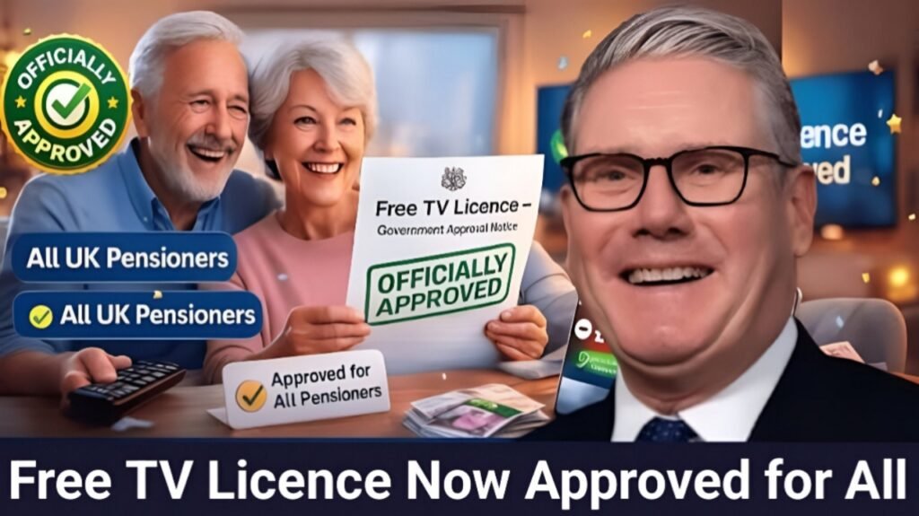 Free TV Licence for UK Pensioners