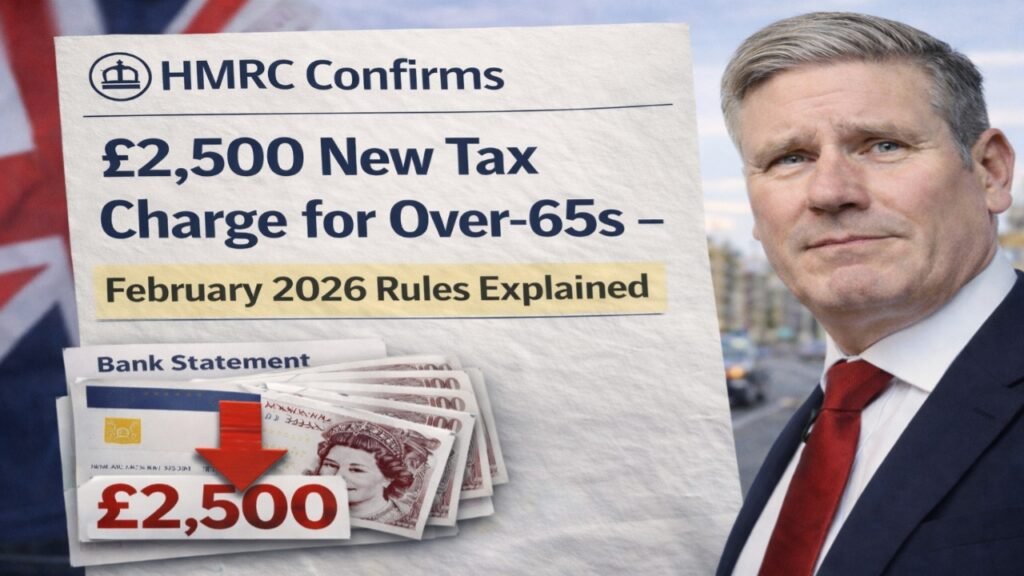 HMRC £2,500 tax charge over-65s
