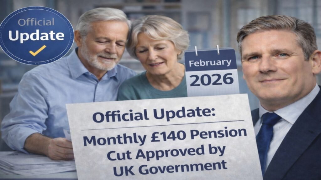 Monthly £140 Pension Cut UK