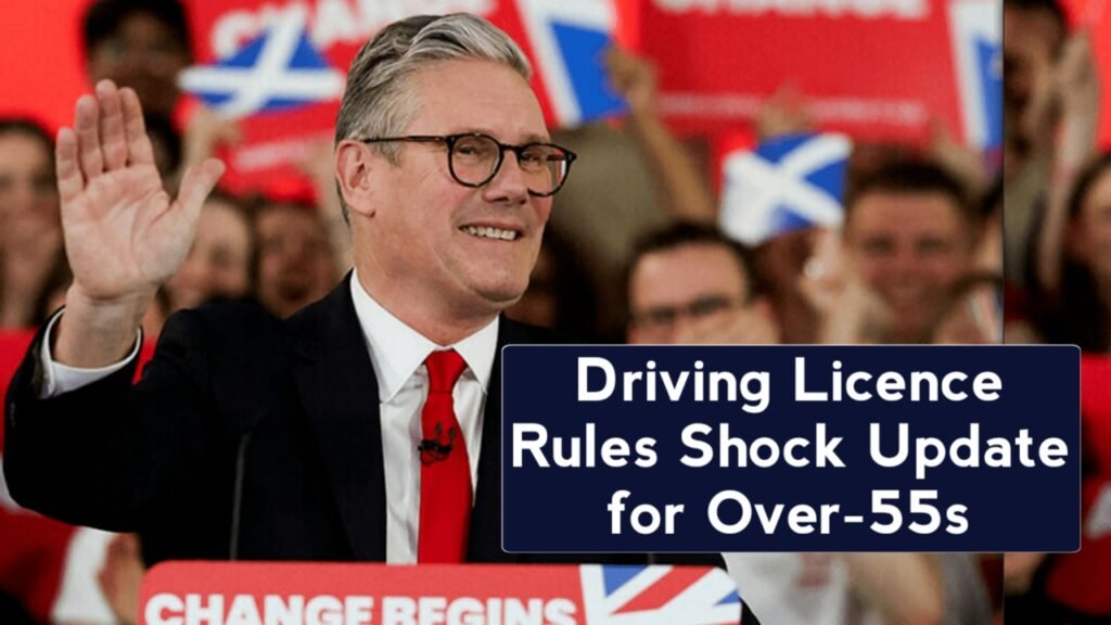 UK Driving Licence New Rules for Over-55s 2026